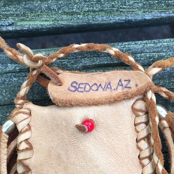 Leather Neck Pouch - Picture 3 of 4